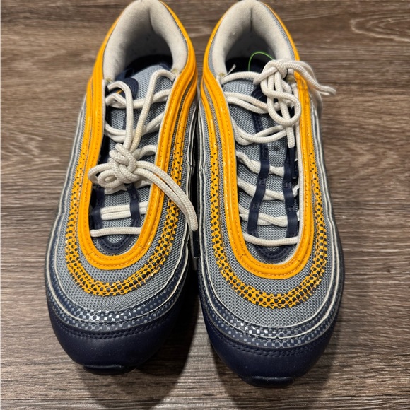 Nike Air Max 97 in Navy and Gold